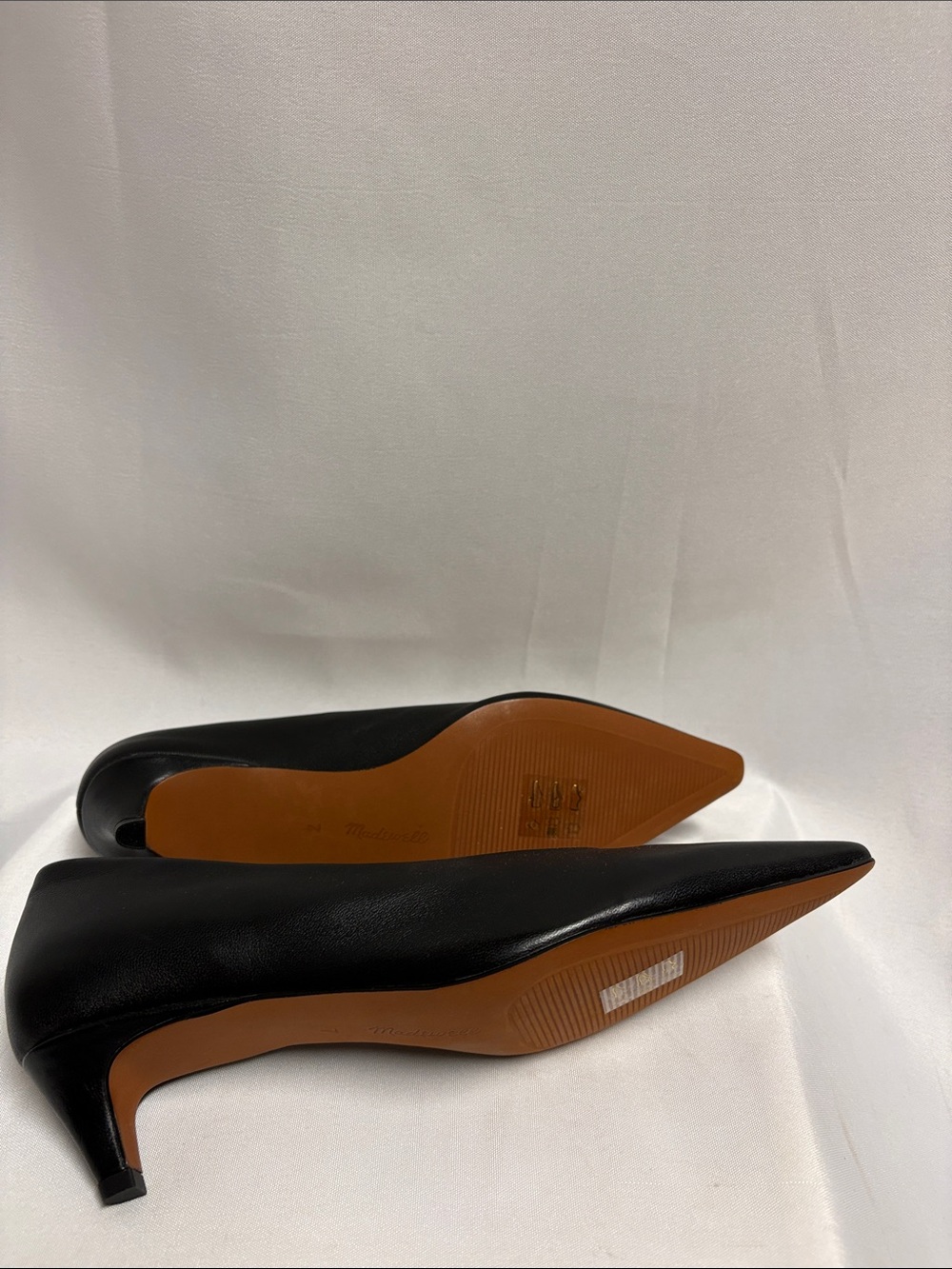 New Madewell The Emilie Glove Pump Black Size 7 - Picture 5 of 6